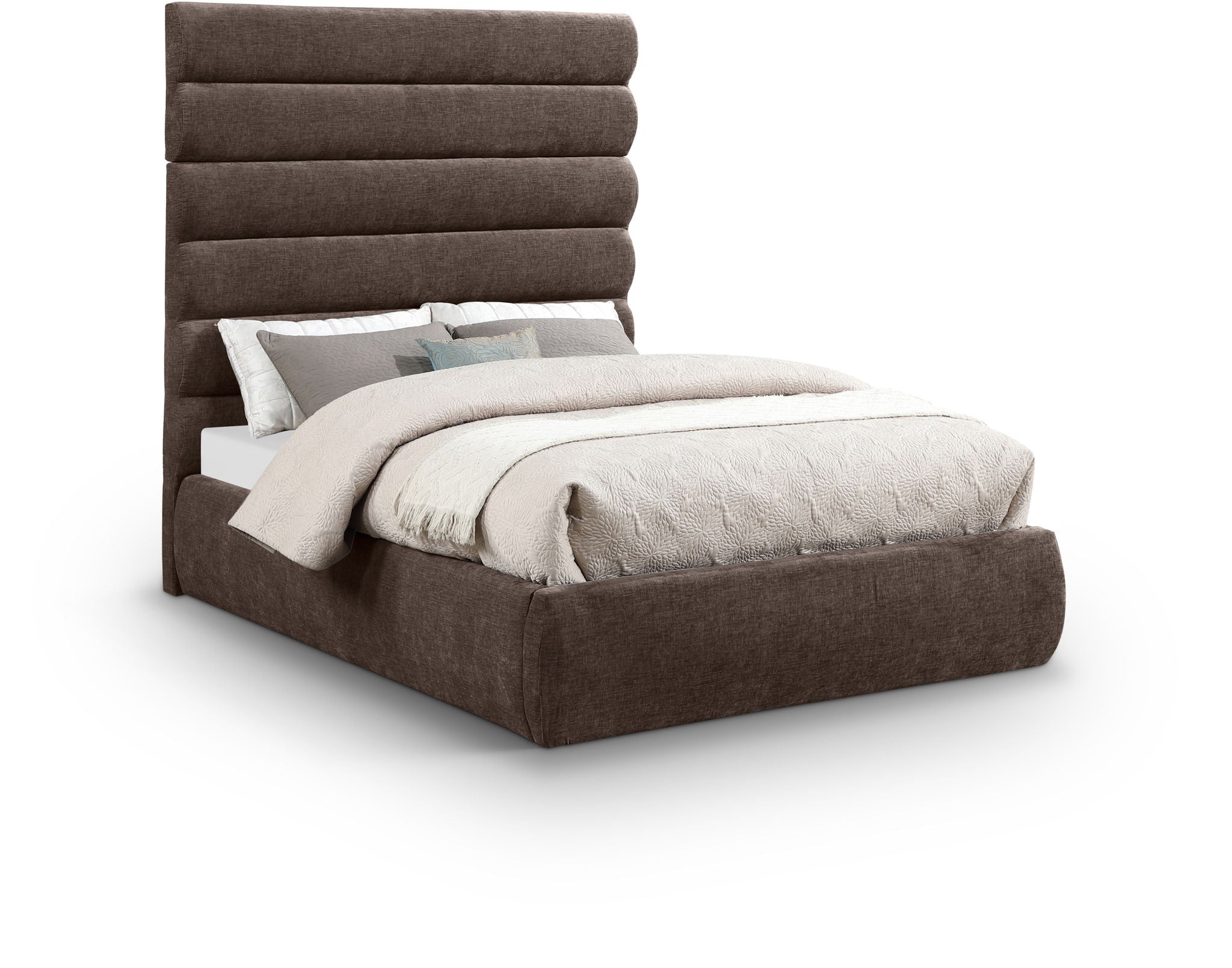 Adam - Chenille Fabric Bed With 70.5" Headboard - Urban Living Furniture (Los Angeles, CA)