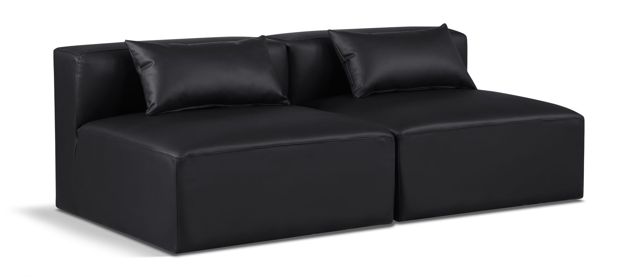 Cube - Modular 2 Seat Armless Sofa - Urban Living Furniture (Los Angeles, CA)