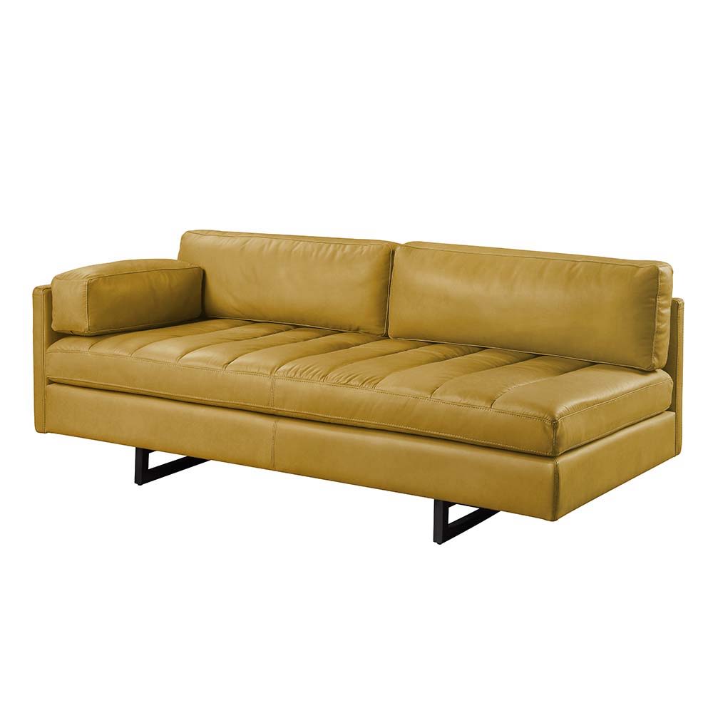 Radia - Sofa With Pillow - Turmeric Top Grain Leather - Urban Living Furniture (Los Angeles, CA)