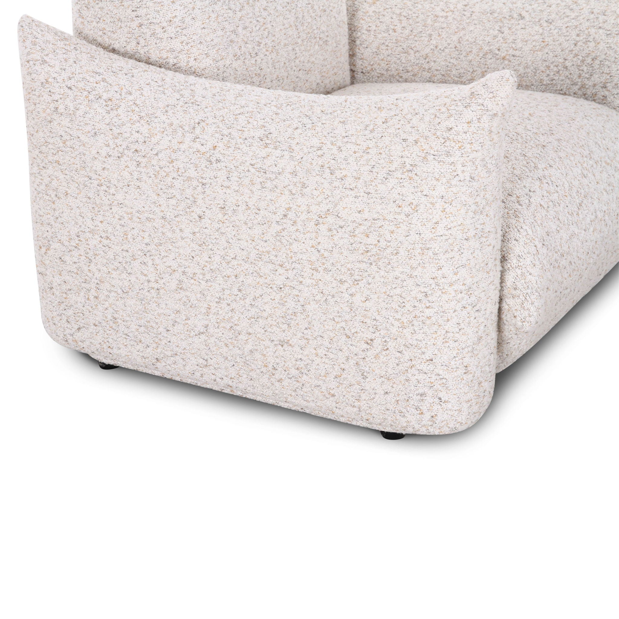Saint Tropez - Nubby Fabric Armchair - Sand - Urban Living Furniture (Los Angeles, CA)