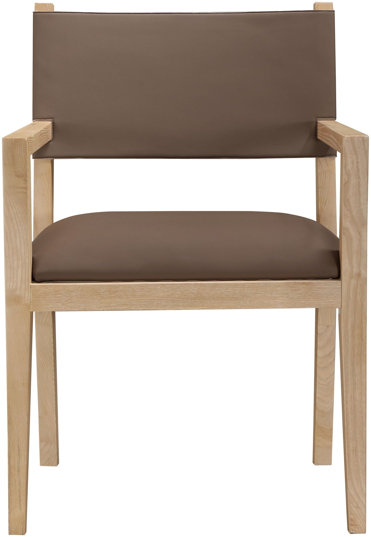 Avon - Vegan Leather Dining Arm Chair - Urban Living Furniture (Los Angeles, CA)
