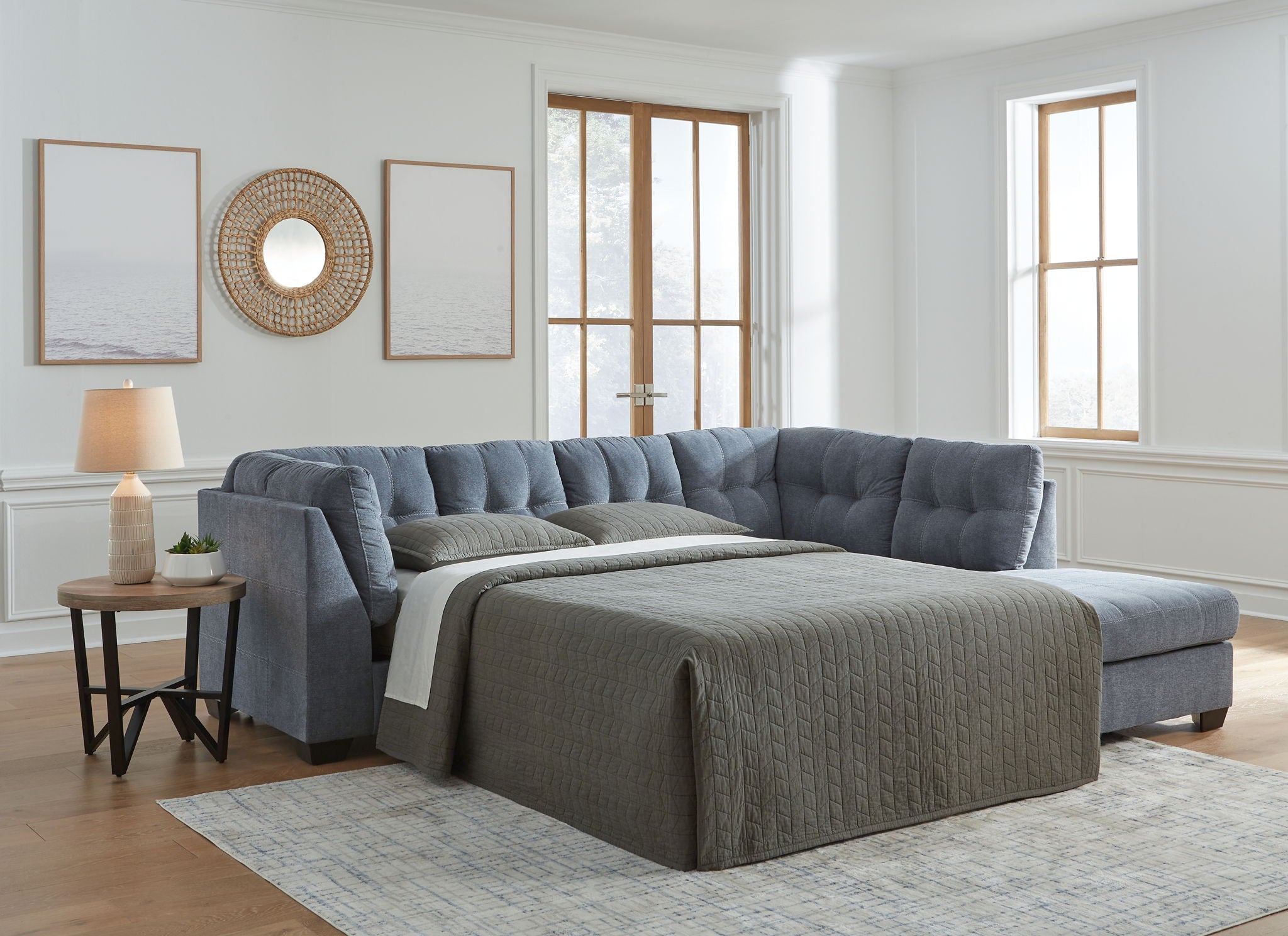 Marleton - Denim - Laf Full Sofa Sleeper - Urban Living Furniture (Los Angeles, CA)