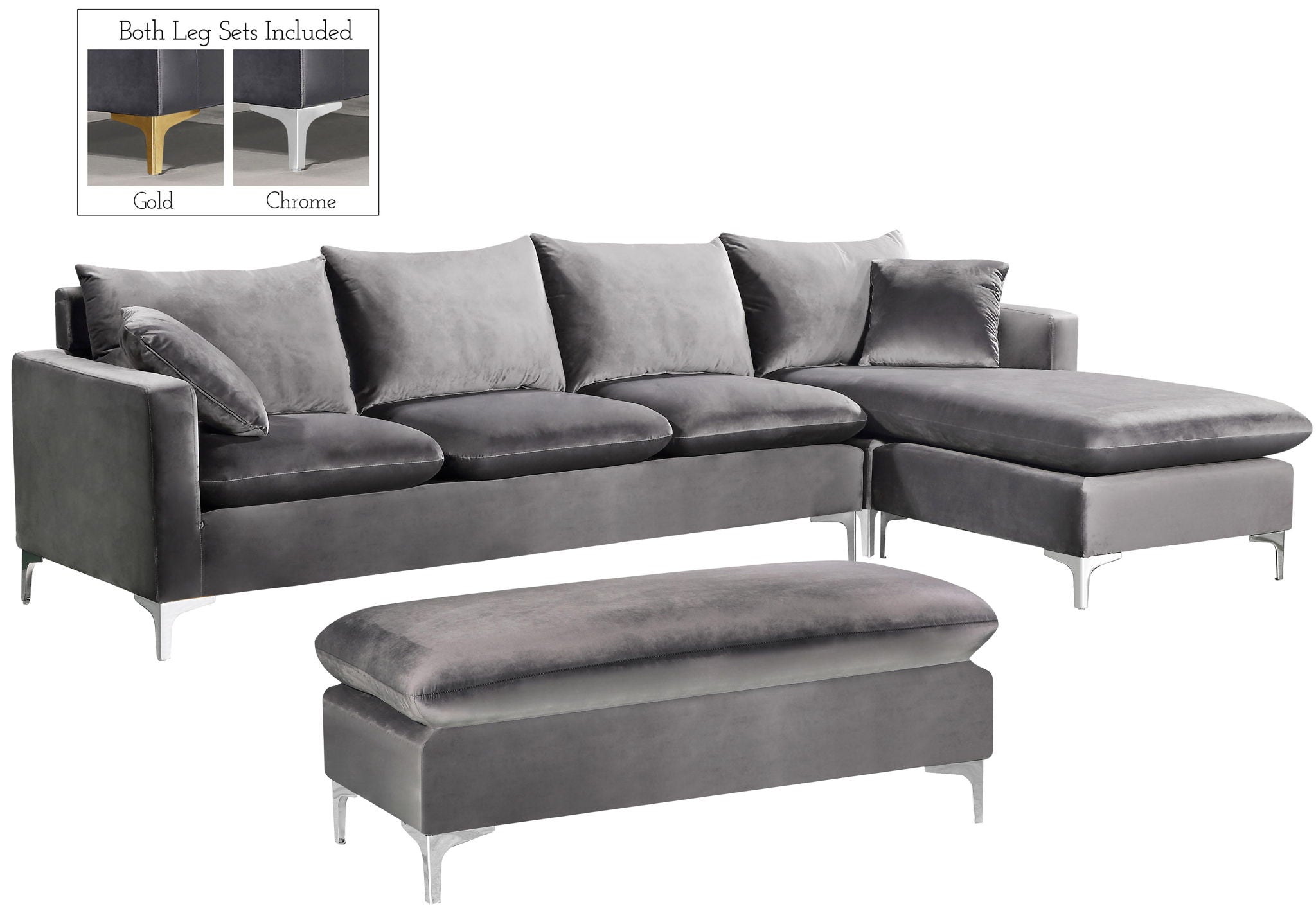 Naomi - Reversible Sectional - Urban Living Furniture (Los Angeles, CA)