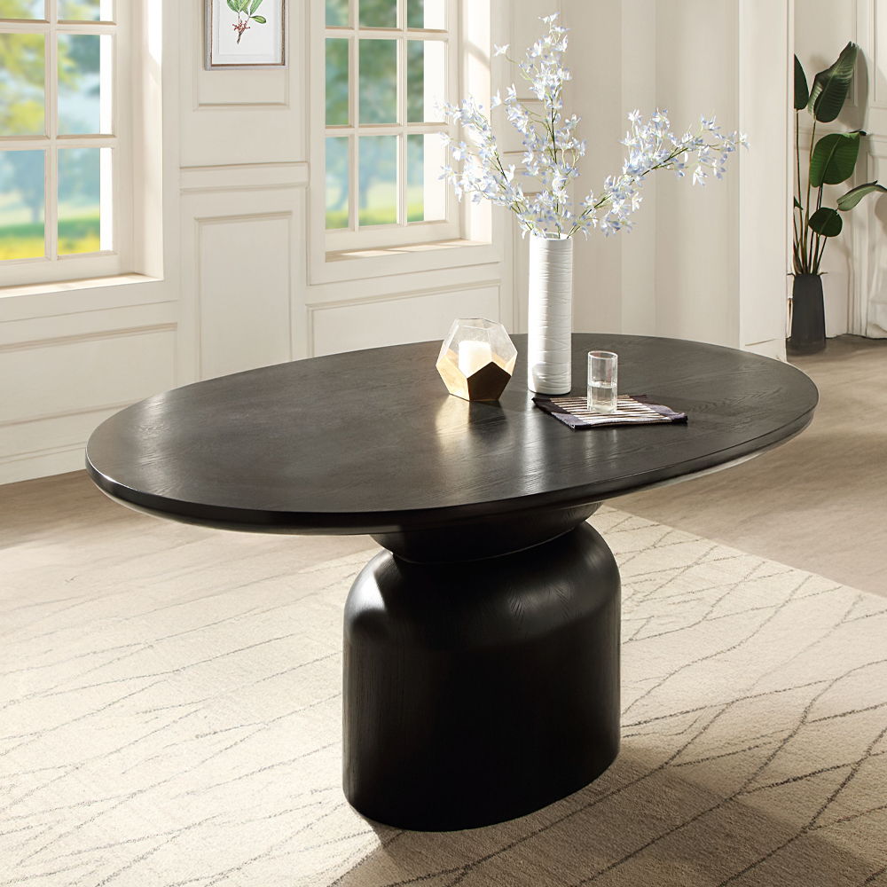 Marioly - Dining Table - Ash Black - Urban Living Furniture (Los Angeles, CA)