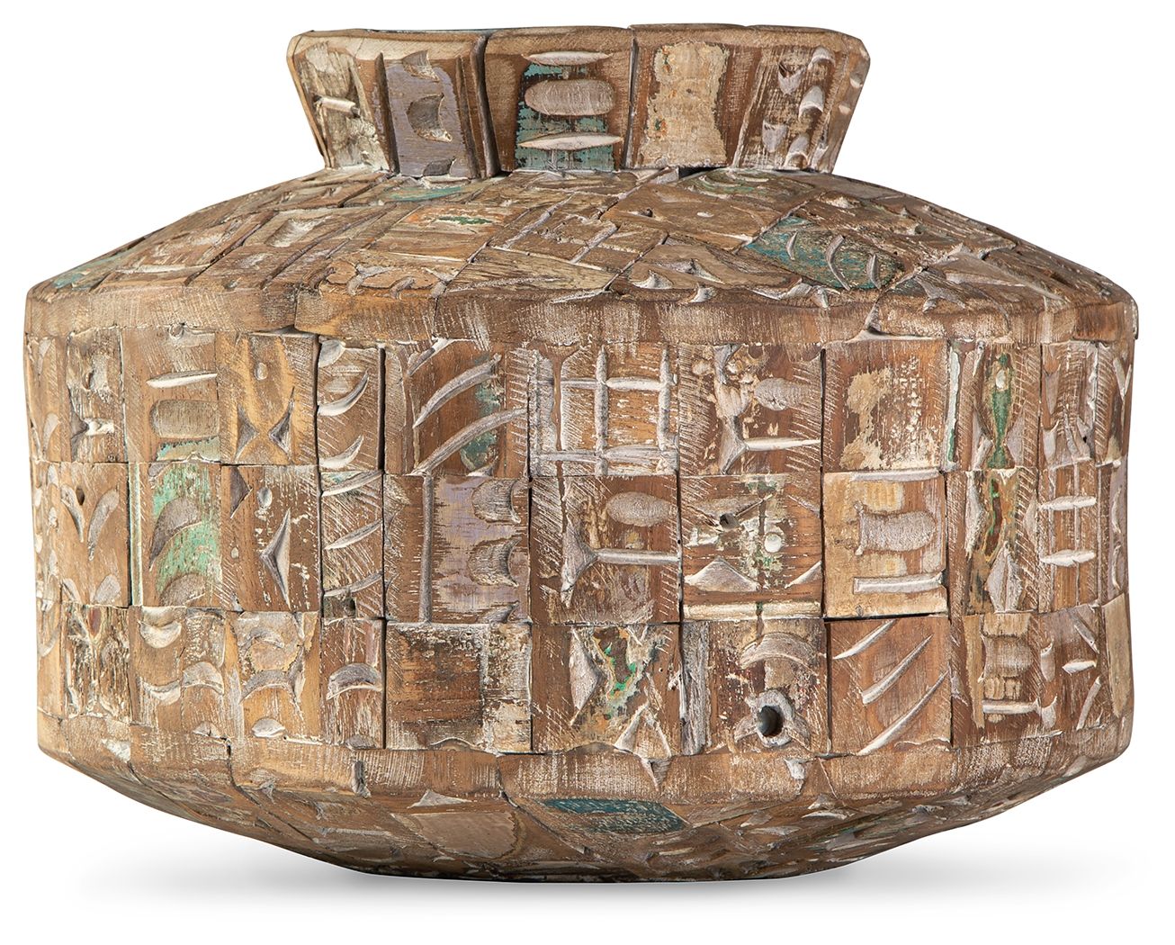 Meltland - Natural / Black - Vase - Square - Urban Living Furniture (Los Angeles, CA)