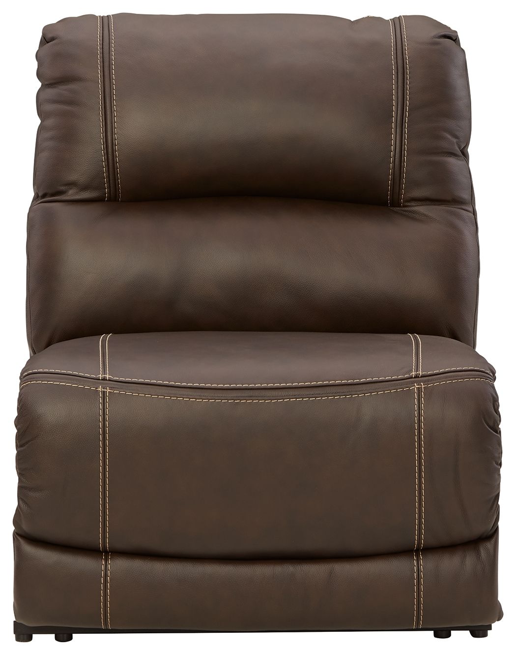 Dunleith - Chocolate - PWR Armless REC w/Adj Headrest - Urban Living Furniture (Los Angeles, CA)