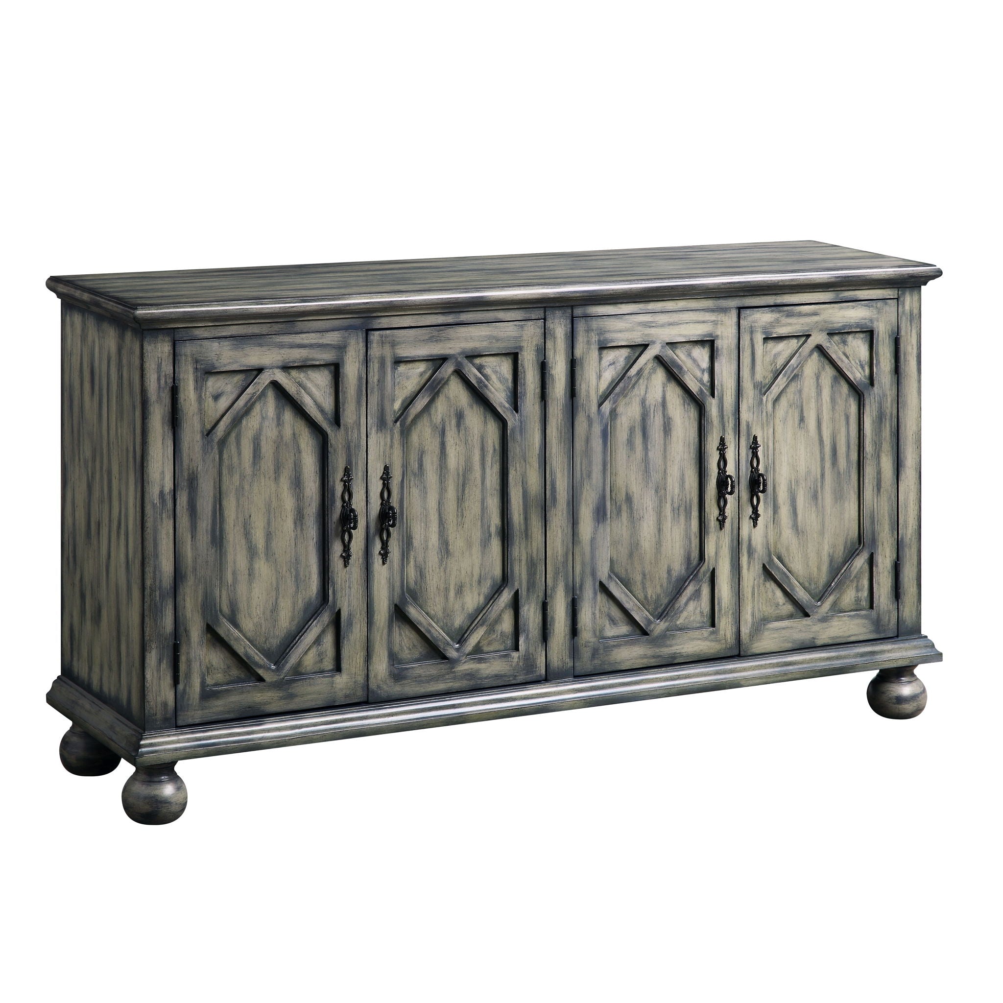 Pavan - Console Cabinet - Rustic Gray - Urban Living Furniture (Los Angeles, CA)