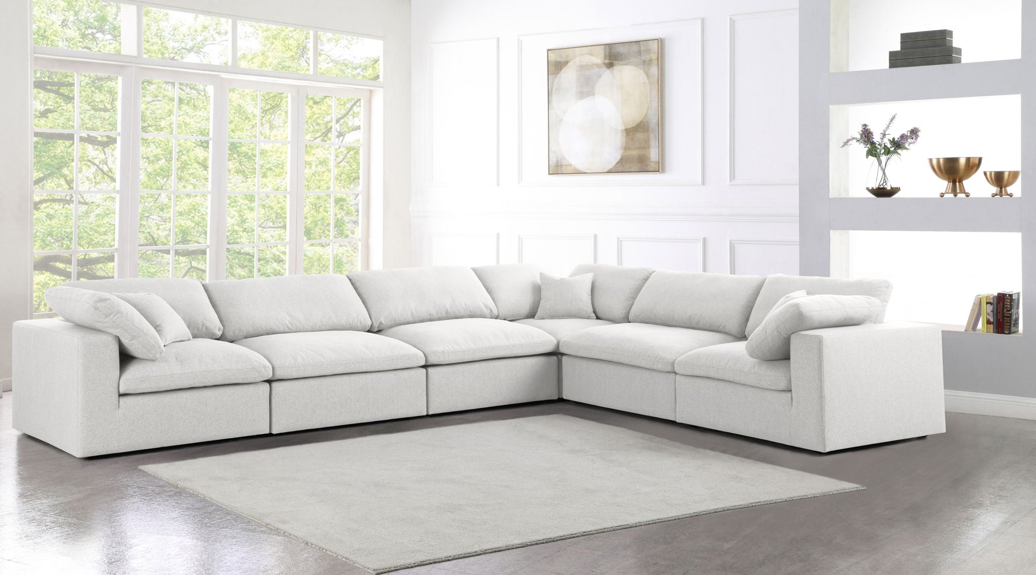 Serene - 6 Piece Modular Sectional - Urban Living Furniture (Los Angeles, CA)