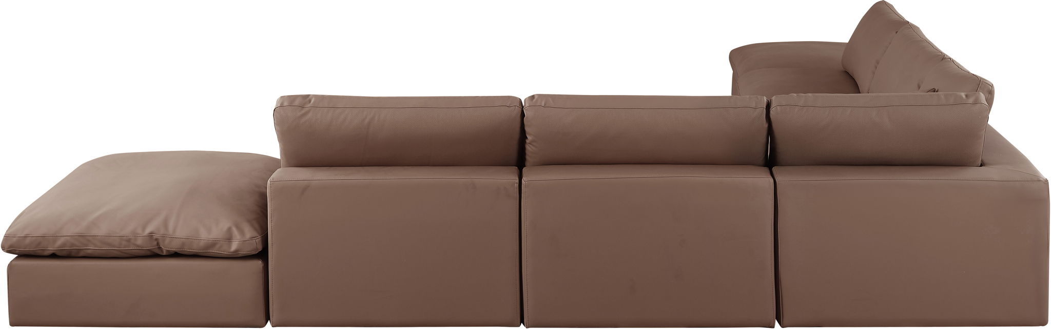 Comfy - 7 Piece Faux Leather Modular Corner Sectional - Urban Living Furniture (Los Angeles, CA)