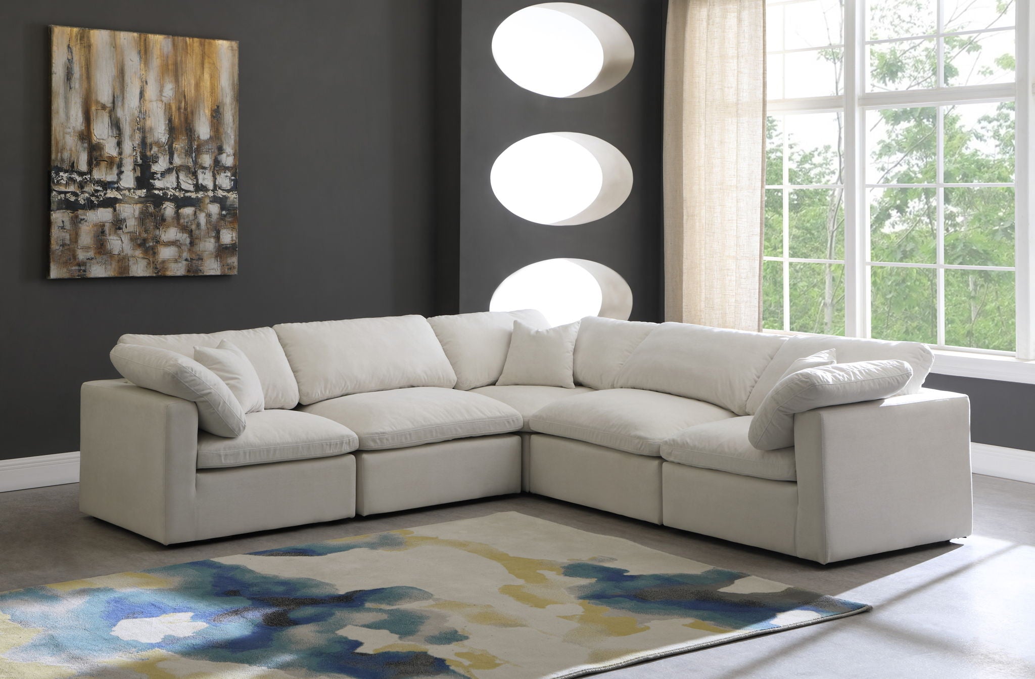 Plush - 5 Piece Modular Sectional - Urban Living Furniture (Los Angeles, CA)