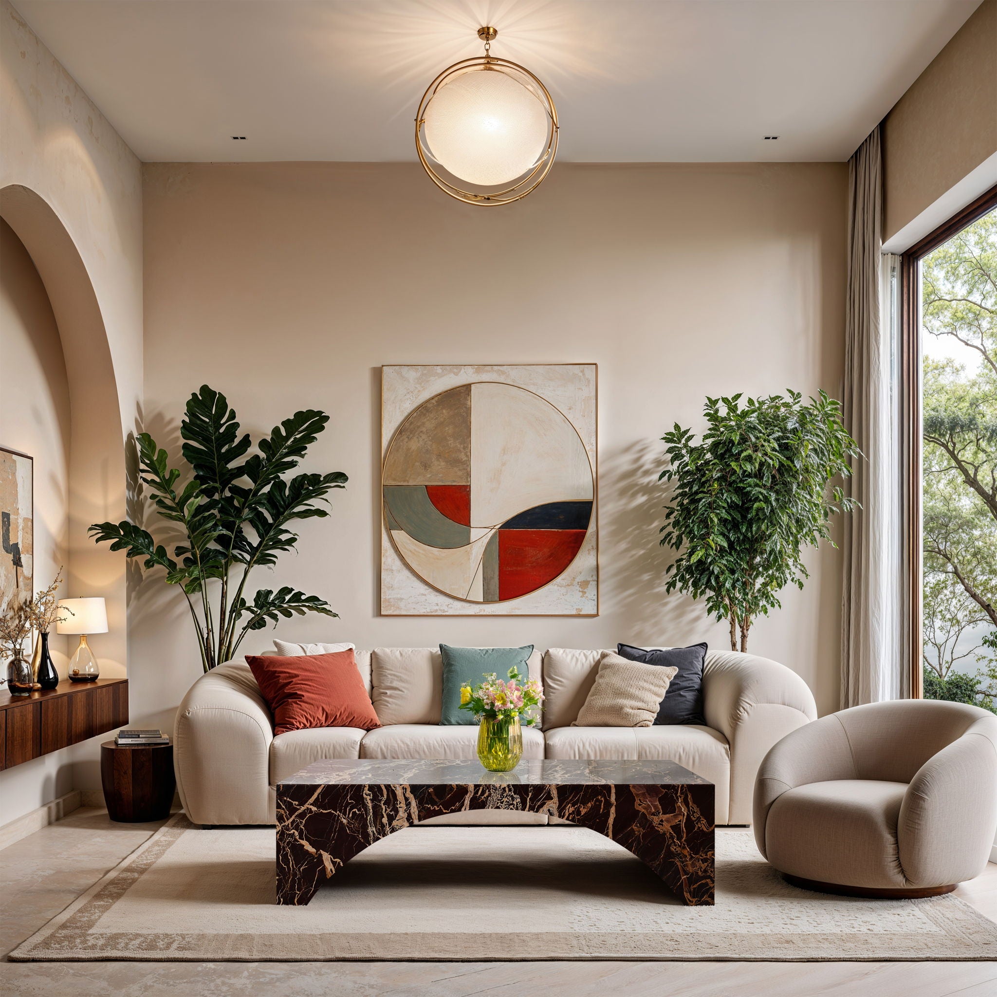 Palermo - Marble Coffee Table - Urban Living Furniture (Los Angeles, CA)