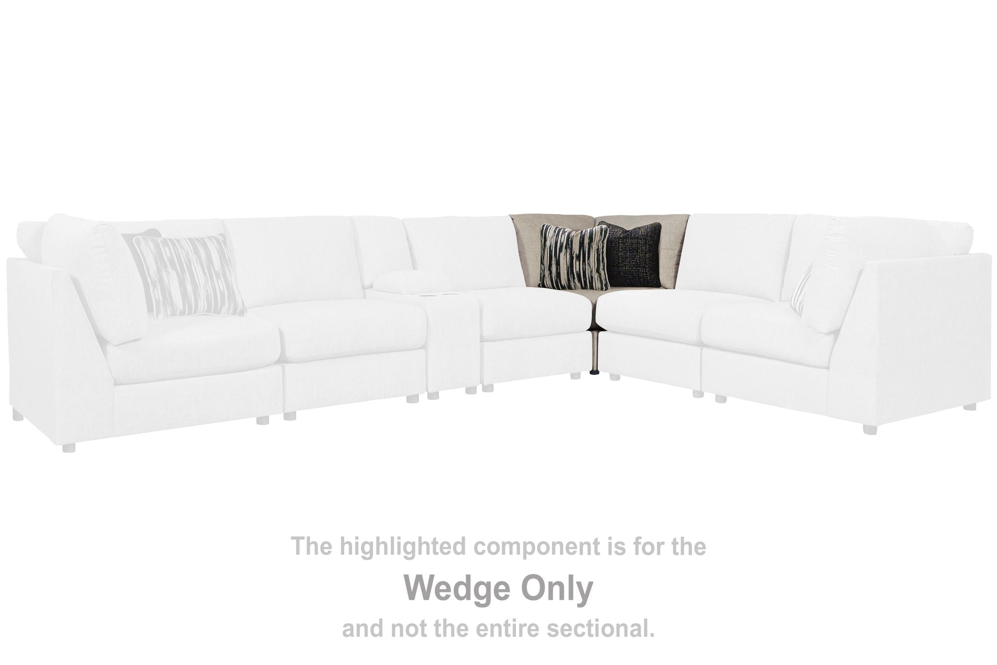 Kellway - Beige - Wedge - Urban Living Furniture (Los Angeles, CA)