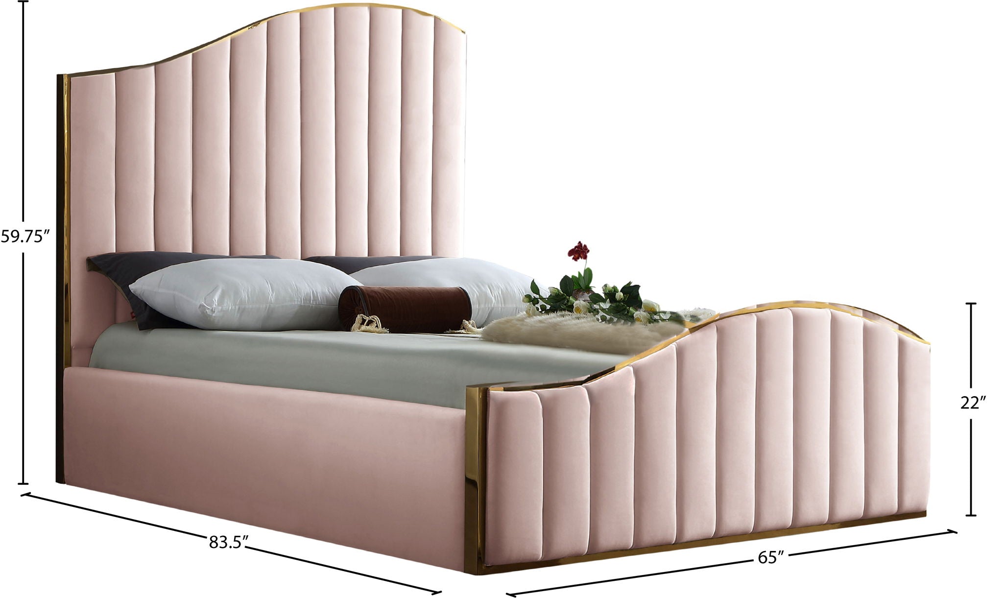Jolie - Bed - Urban Living Furniture (Los Angeles, CA)