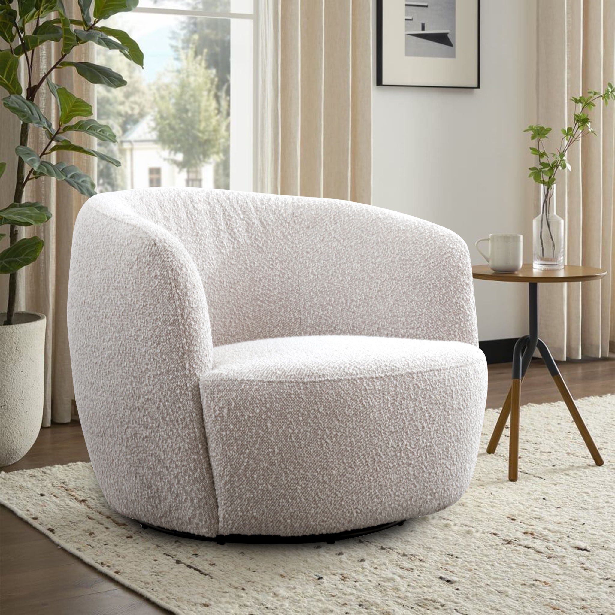 Carina - Swivel Barrel Chair - Urban Living Furniture (Los Angeles, CA)