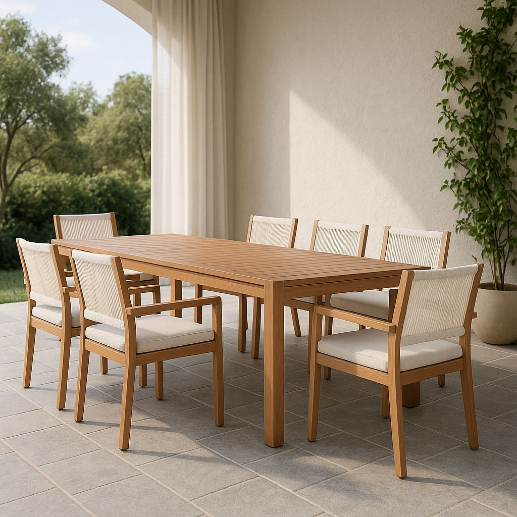 Maui - Water Resistant Outdoor Patio Dining Arm Chair (Set of 2) - Urban Living Furniture (Los Angeles, CA)