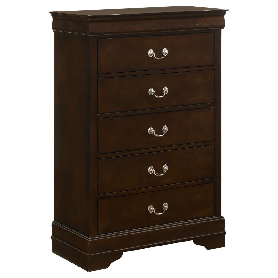 Louis Philippe - Five-drawer Chest - Urban Living Furniture (Los Angeles, CA)