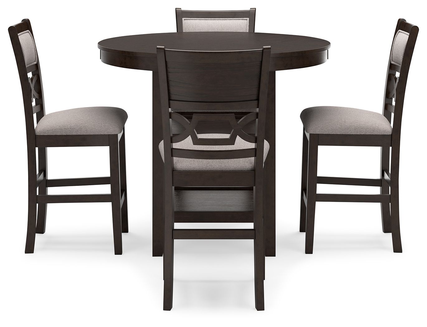 Langwest - Brown - Dining Room Counter Table Set (Set of 5) - Urban Living Furniture (Los Angeles, CA)