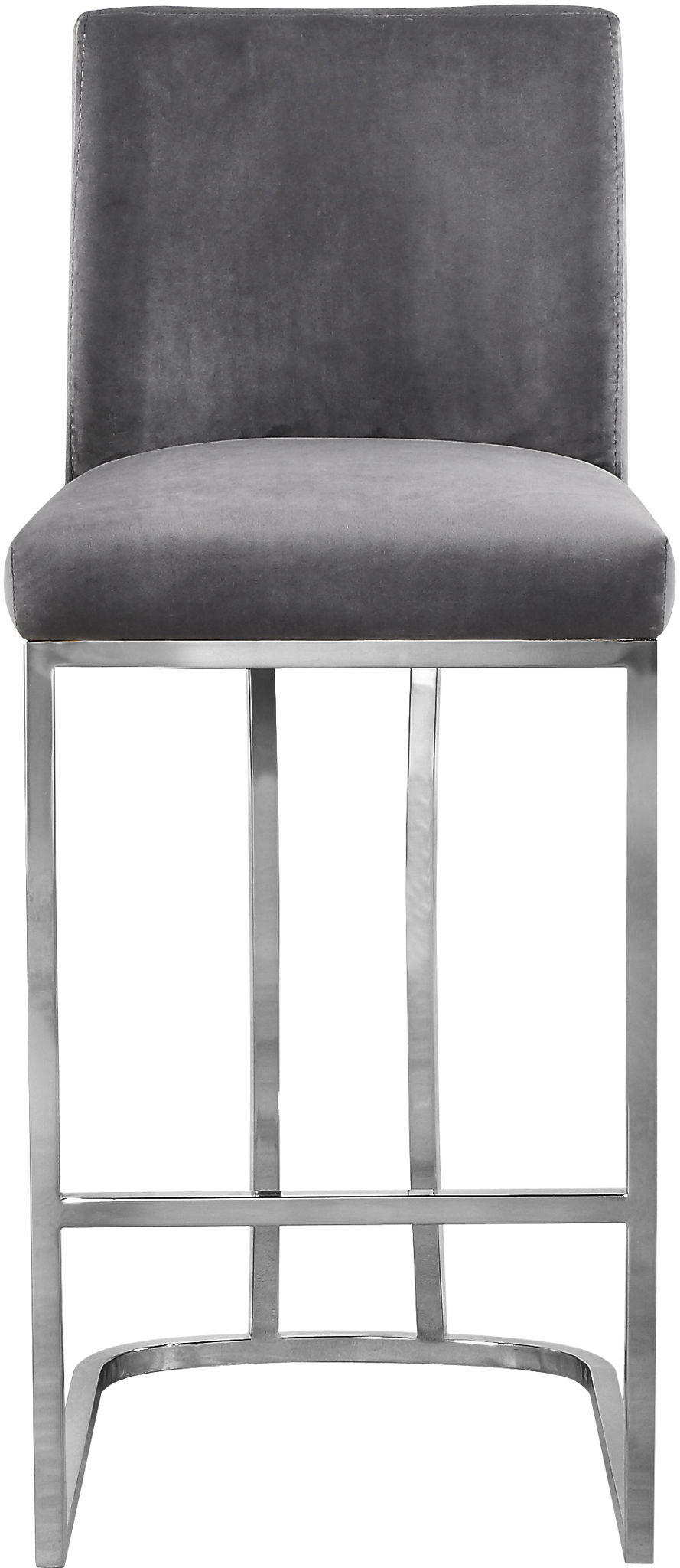 Heidi - Stool with Chrome Legs - Urban Living Furniture (Los Angeles, CA)
