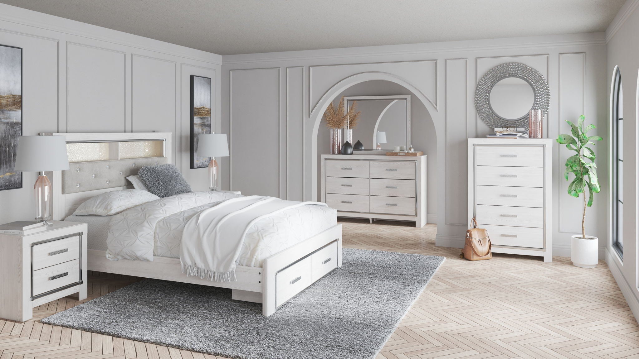 Altyra - Bookcase Bedroom Set - Urban Living Furniture (Los Angeles, CA)