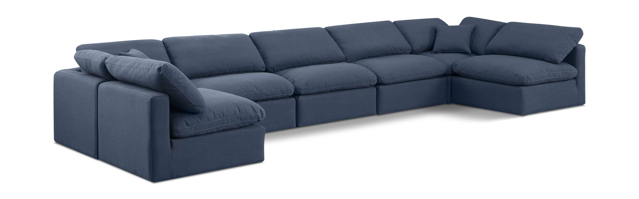 Indulge - Linen 7 Piece Modular U-Shaped Sectional - Urban Living Furniture (Los Angeles, CA)