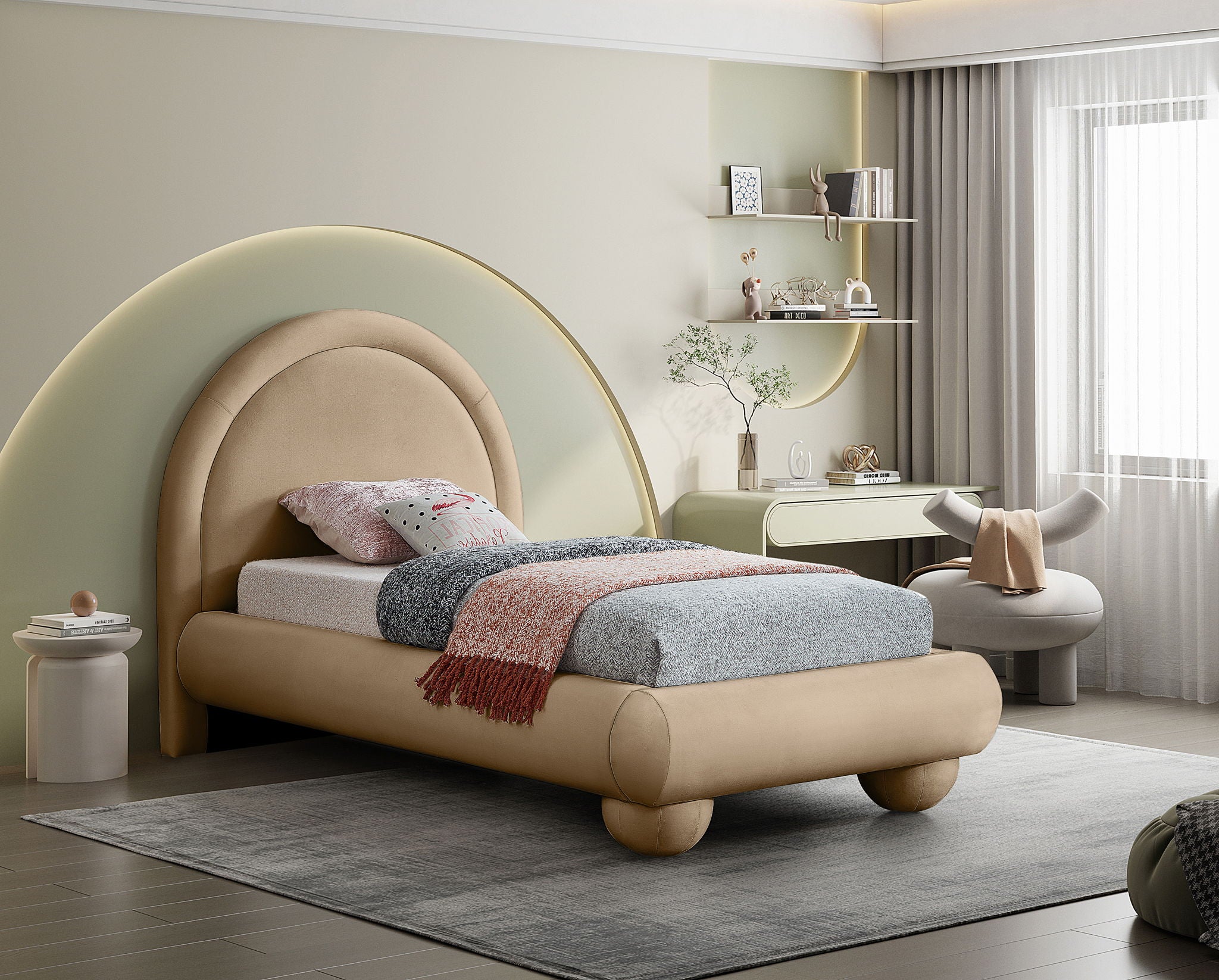 Madrid - Upholstered Bed - Urban Living Furniture (Los Angeles, CA)