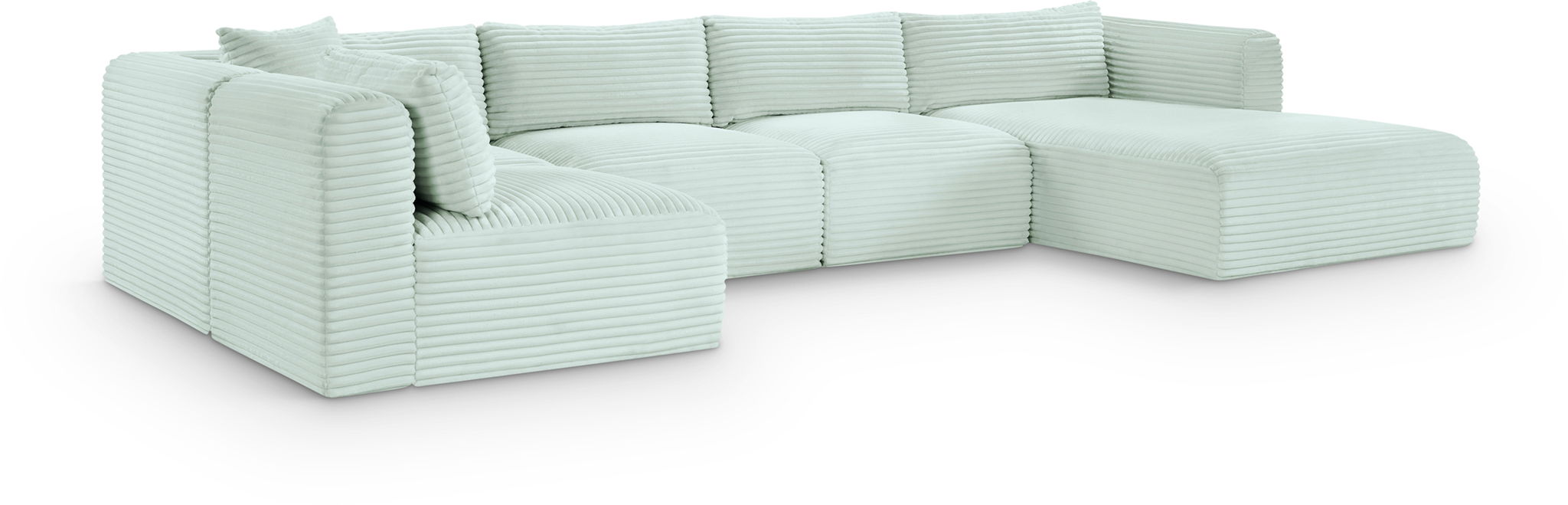 Shaggy - 5 Piece Modular U-Shaped Sectional - Urban Living Furniture (Los Angeles, CA)