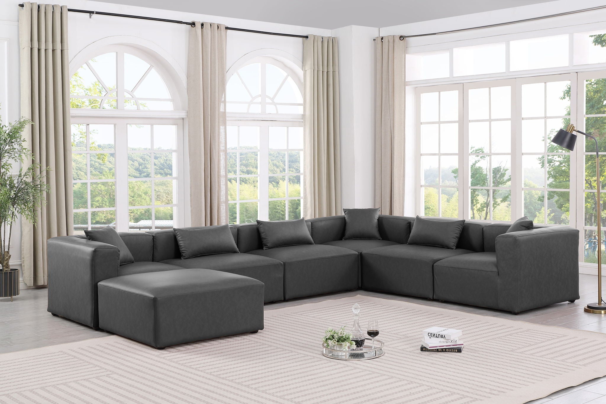 Cube - 7 Piece Modular Sectional