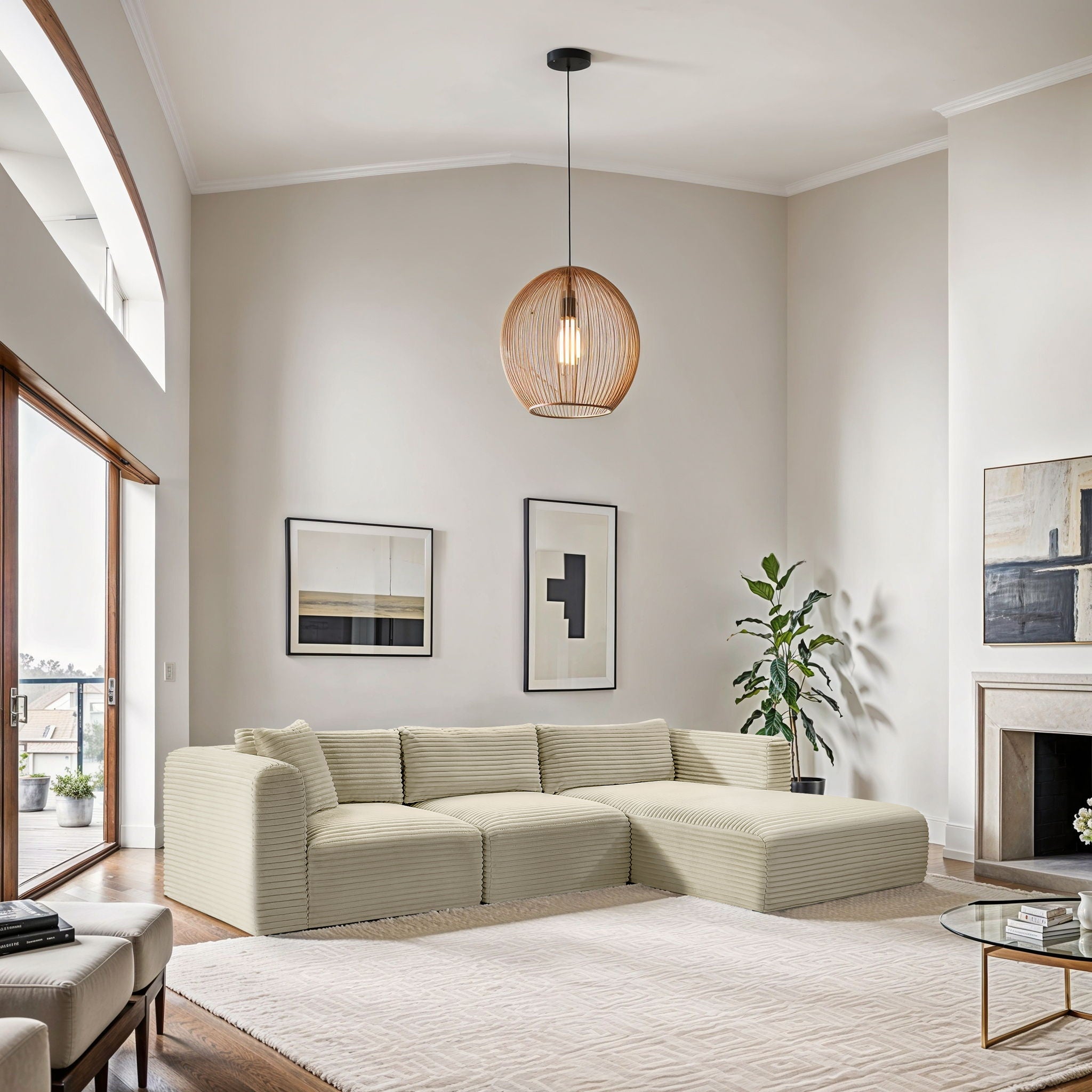 Shaggy - 3 Piece Modular Sectional - Urban Living Furniture (Los Angeles, CA)
