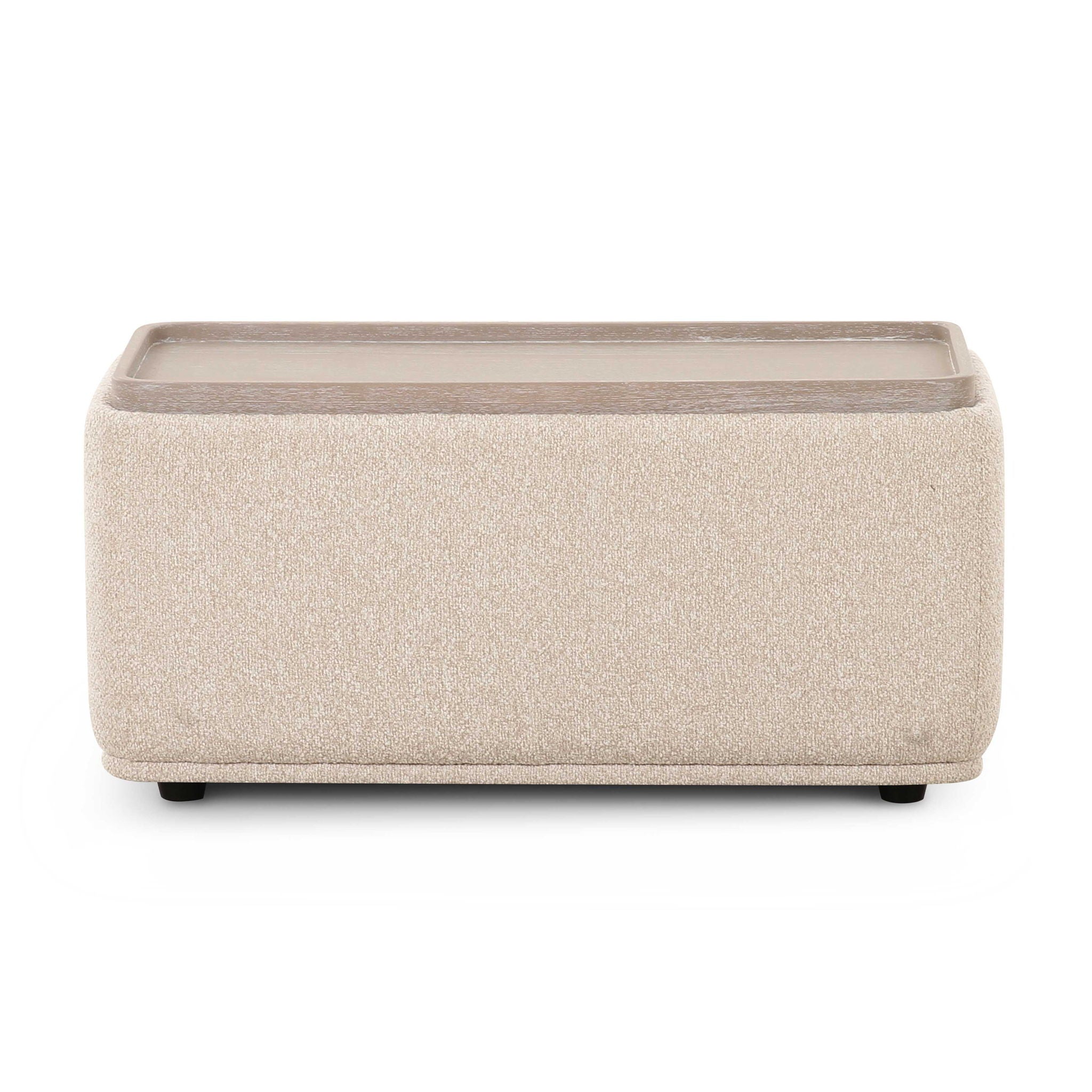 Sylvie - Ottoman Table - Cream