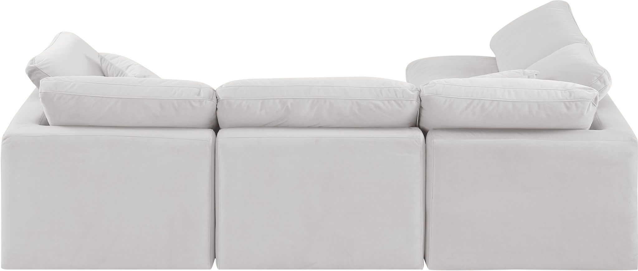 Indulge - Velvet 4 Piece Modular Sectional - Urban Living Furniture (Los Angeles, CA)
