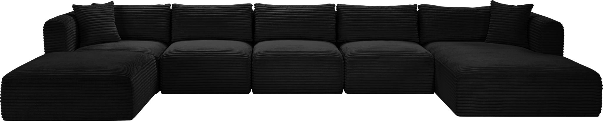 Shaggy - Fabric 6 Piece Modular Sectional With Chaise - Urban Living Furniture (Los Angeles, CA)