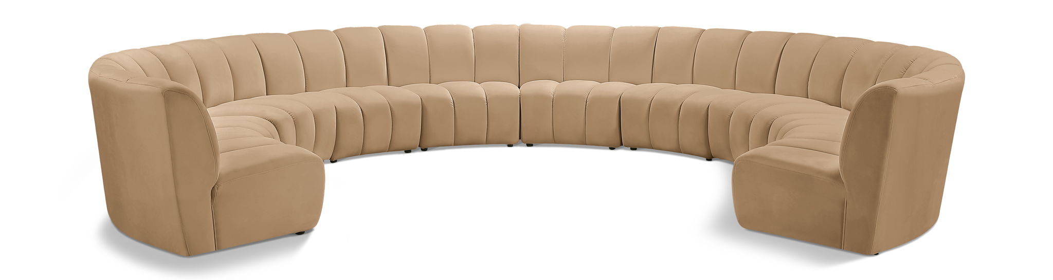 Infinity - 10 Piece Modular Sectional - Camel - Urban Living Furniture (Los Angeles, CA)