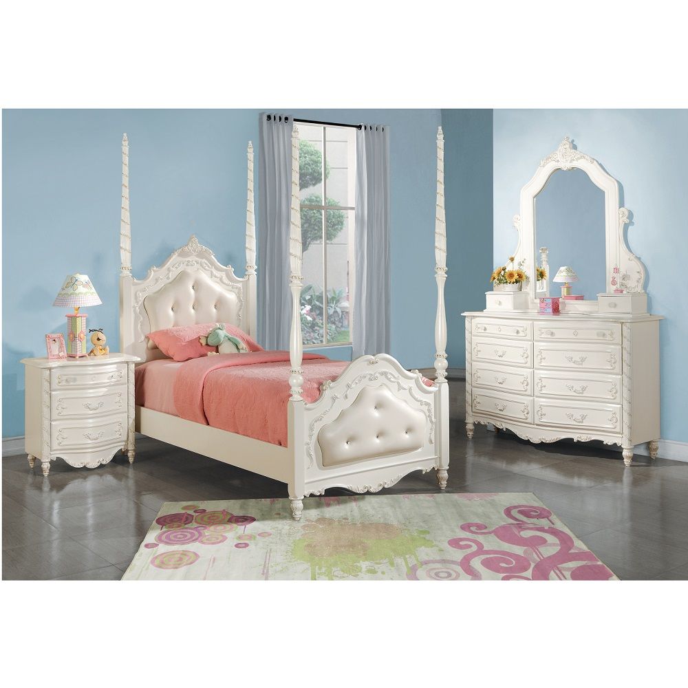 Pearl - Poster Bed - Urban Living Furniture (Los Angeles, CA)
