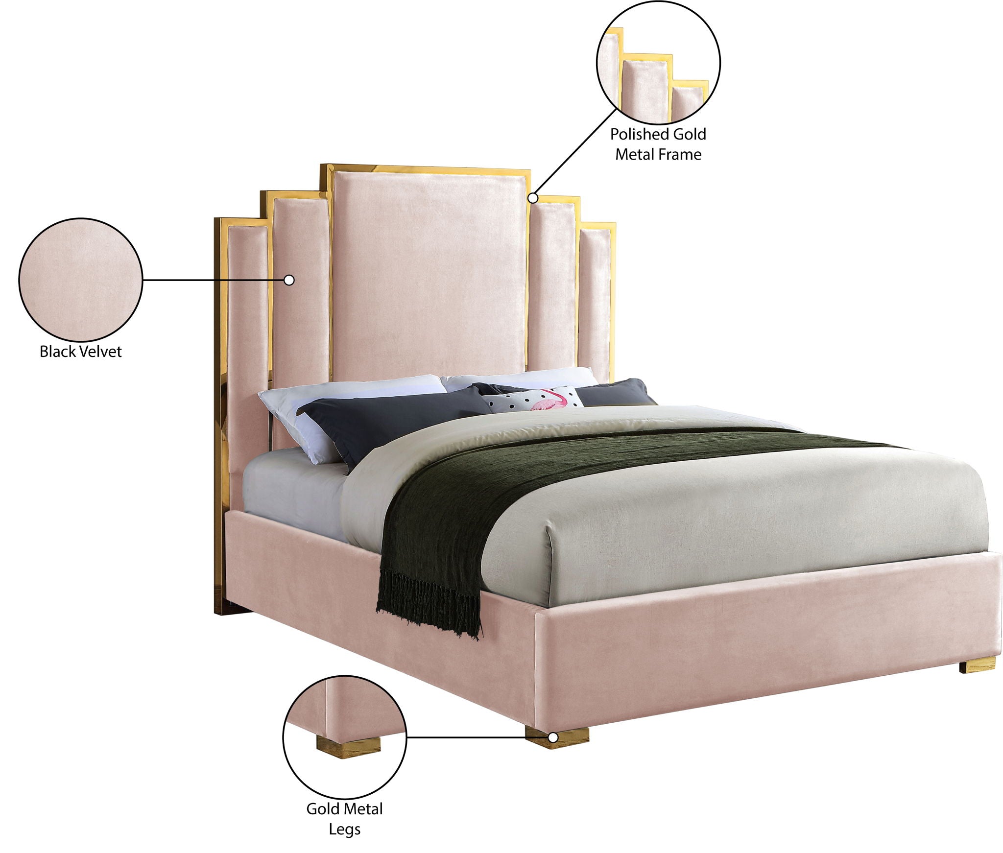 Hugo - Bed - Urban Living Furniture (Los Angeles, CA)