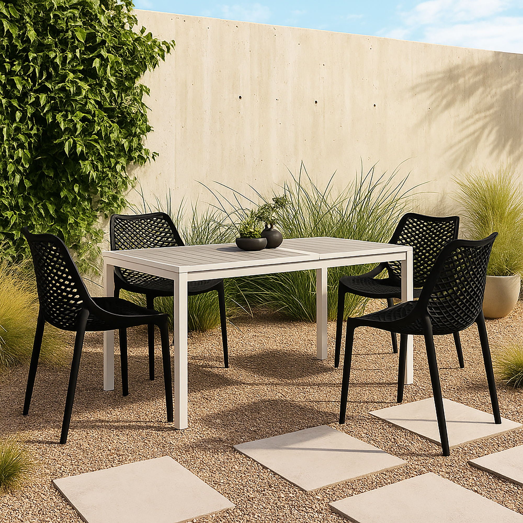 Mykonos - Outdoor Patio Dining Chair (Set of 2) - Urban Living Furniture (Los Angeles, CA)