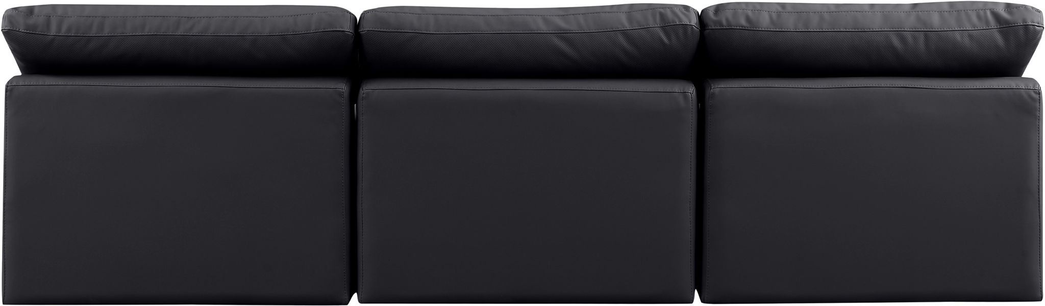 Indulge - Faux Leather 3 Seat Modular Armless Sofa - Urban Living Furniture (Los Angeles, CA)