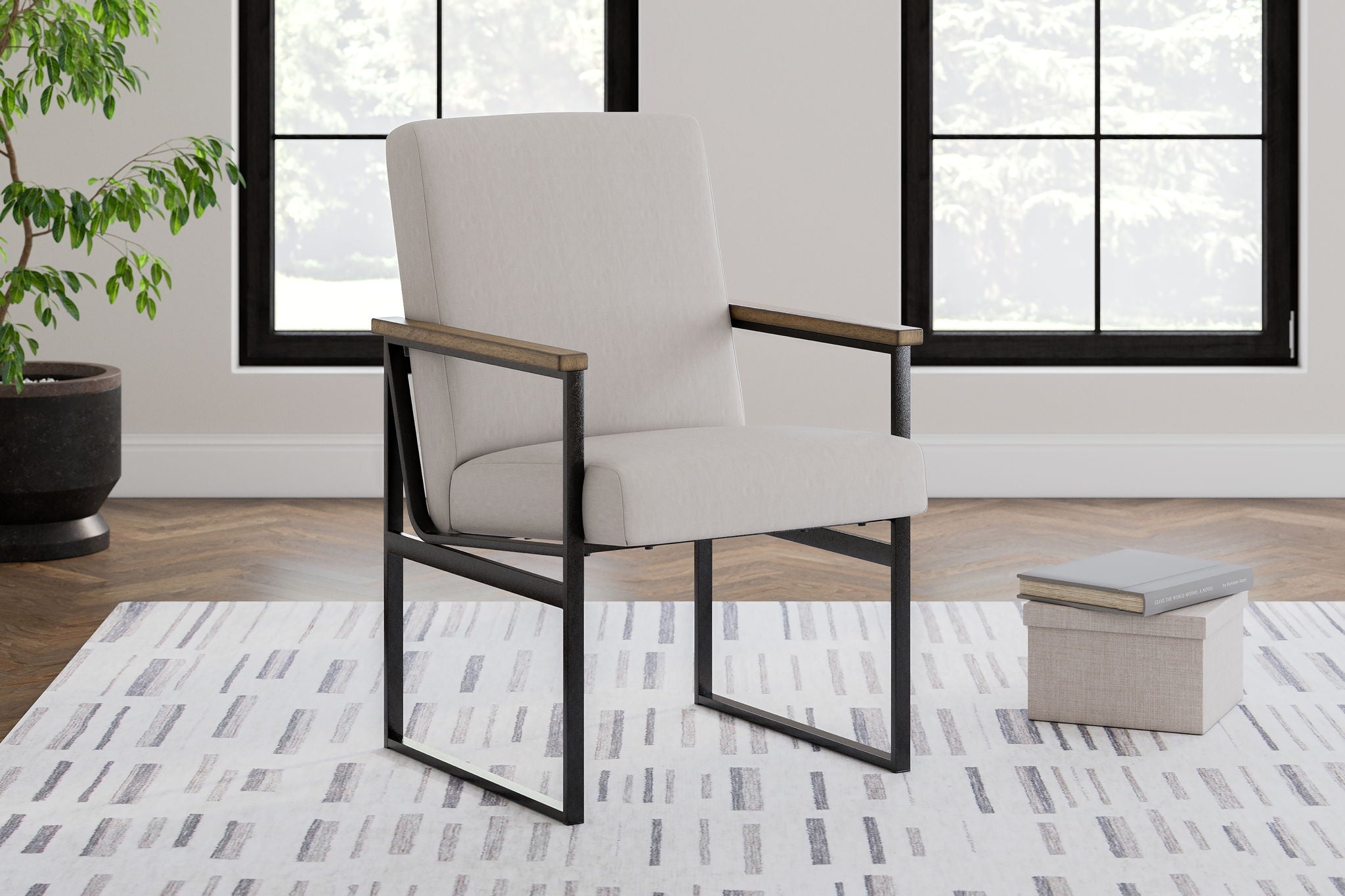 Montia - Light Brown - Home Office Desk Chair - Urban Living Furniture (Los Angeles, CA)