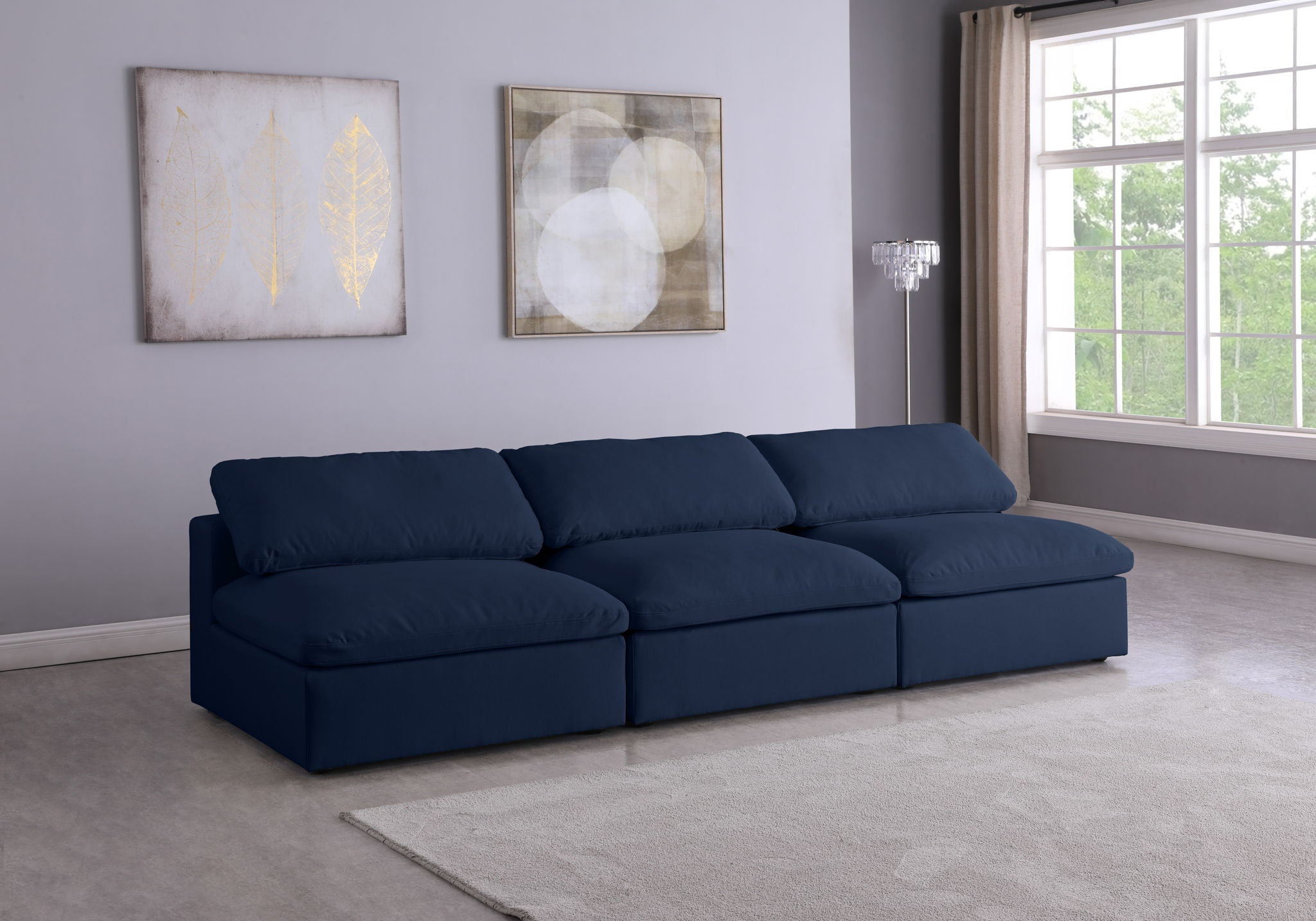 Serene - Modular Armless 3 Seat Sofa - Urban Living Furniture (Los Angeles, CA)