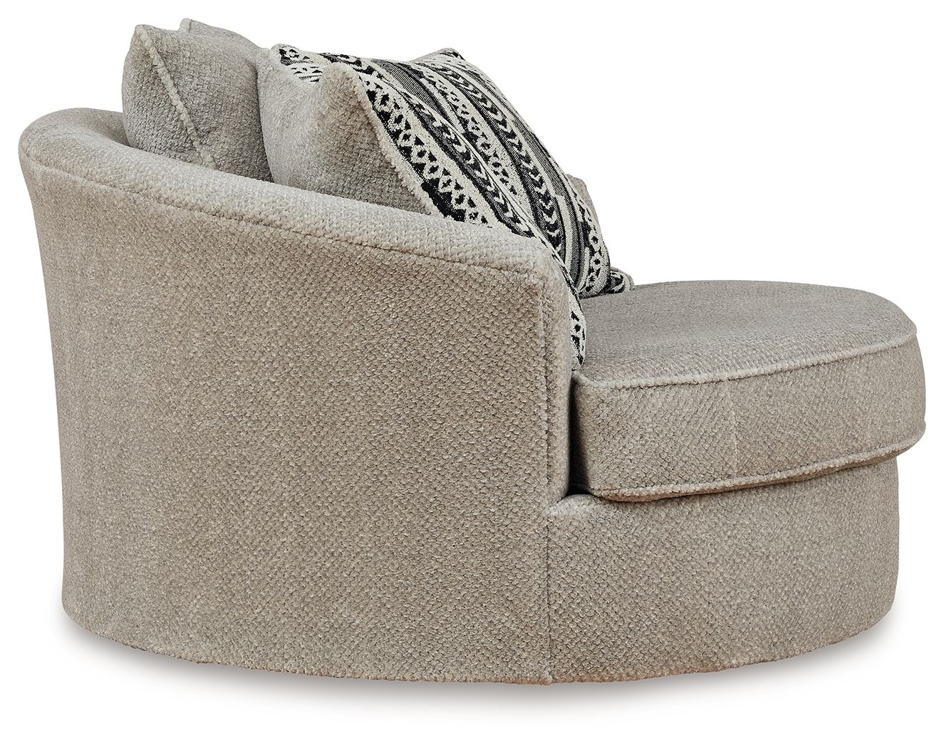 Calnita - Sisal - Oversized Swivel Accent Chair - Urban Living Furniture (Los Angeles, CA)