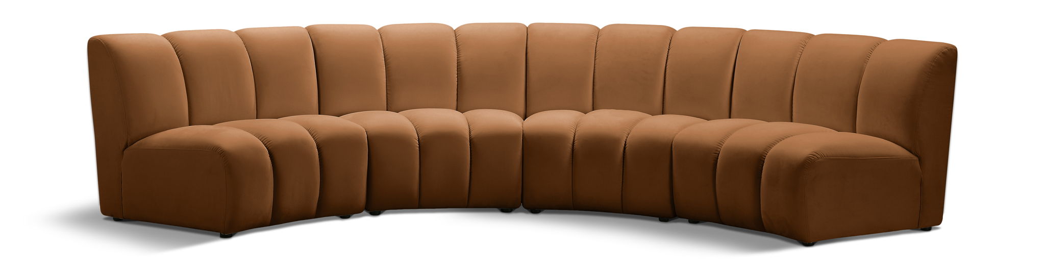 Infinity - 4 Piece Modular Sectional - Saddle - Urban Living Furniture (Los Angeles, CA)