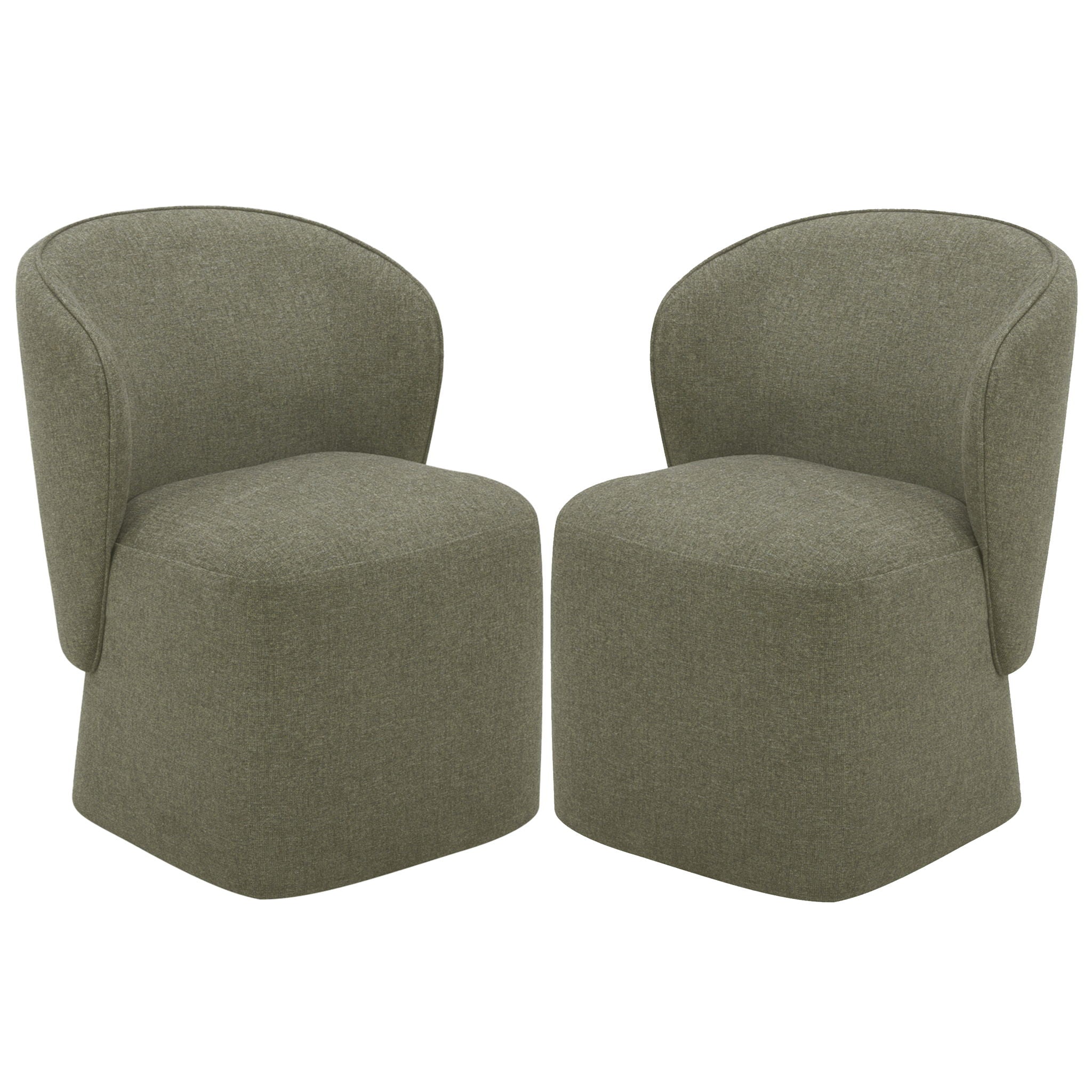 Bongo - Dining Chair (Set of 2) - Quartermaster Sage Green - Urban Living Furniture (Los Angeles, CA)