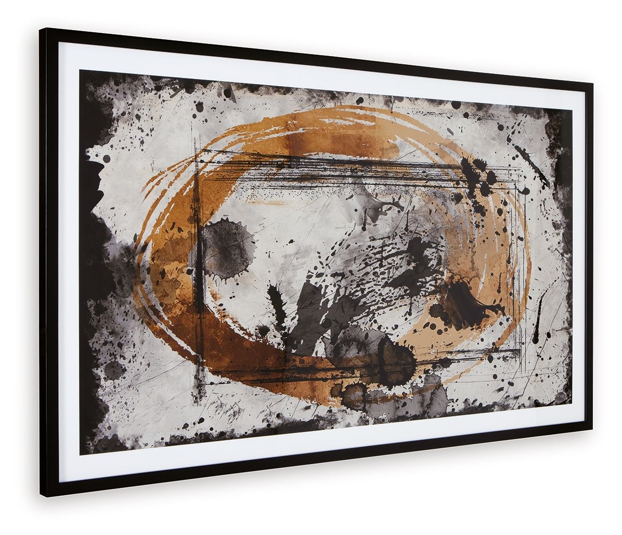 Clefting - Black / Caramel / Tan - Wall Art - Urban Living Furniture (Los Angeles, CA)
