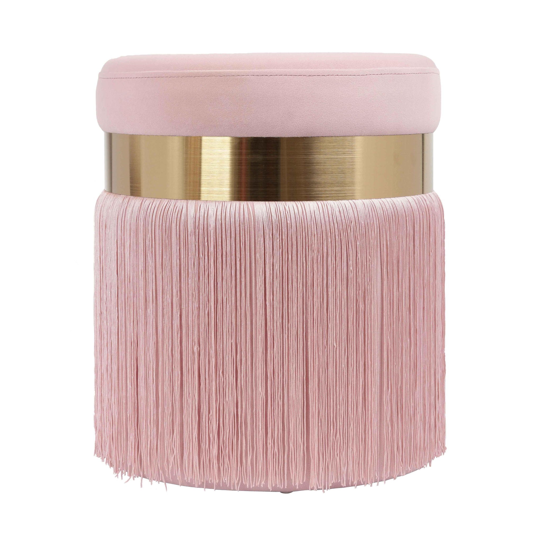 Melody - Tasseled Ottoman - Urban Living Furniture (Los Angeles, CA)