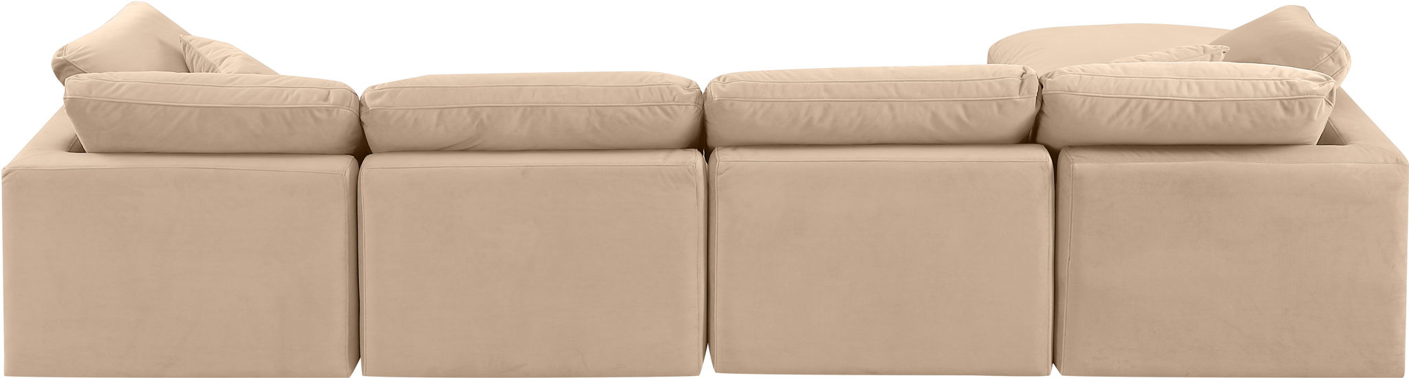 Indulge - Velvet 5 Piece Modular Sectional With Chaise - Urban Living Furniture (Los Angeles, CA)