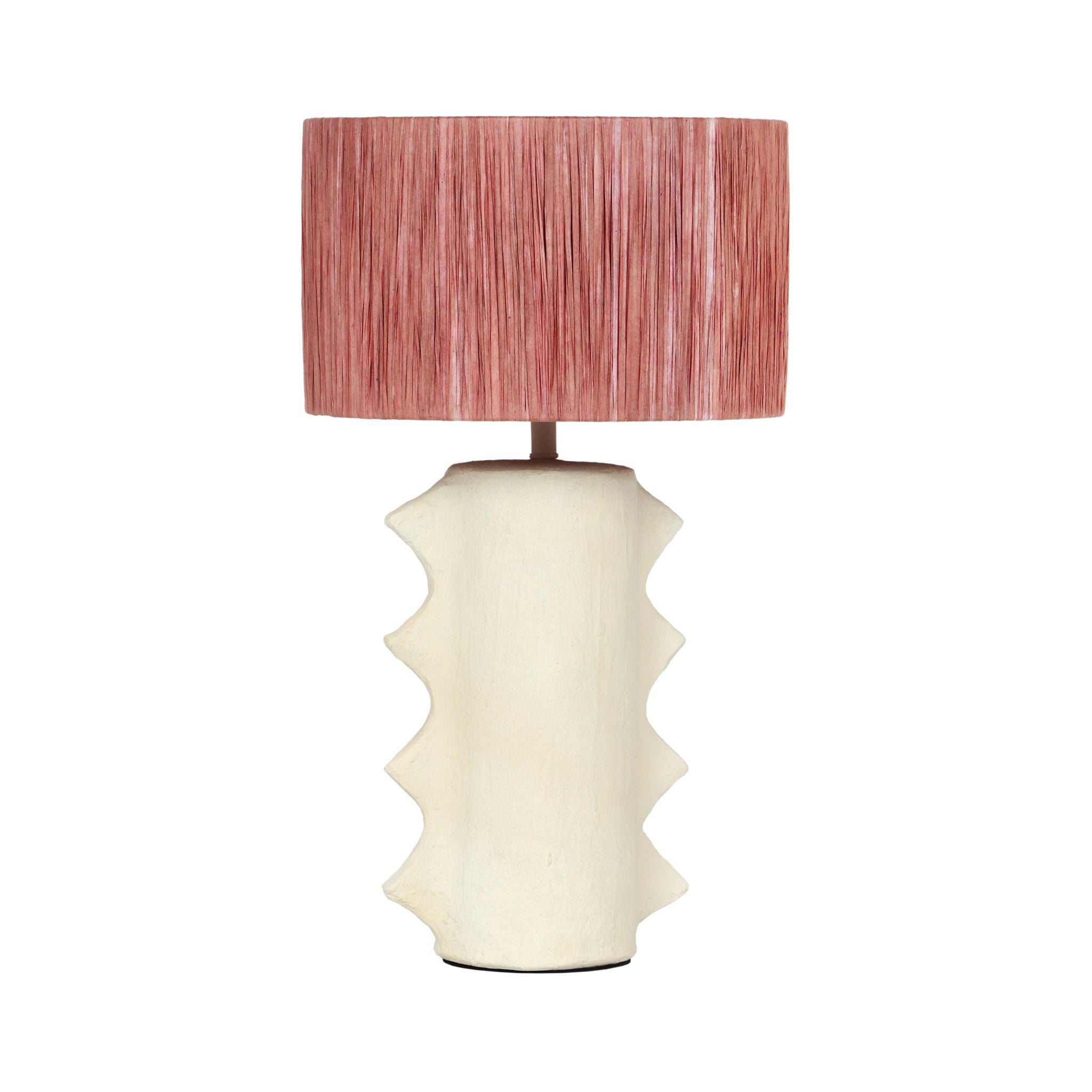 Wild Thing - Papier Mache Table Lamp - Beige - Urban Living Furniture (Los Angeles, CA)
