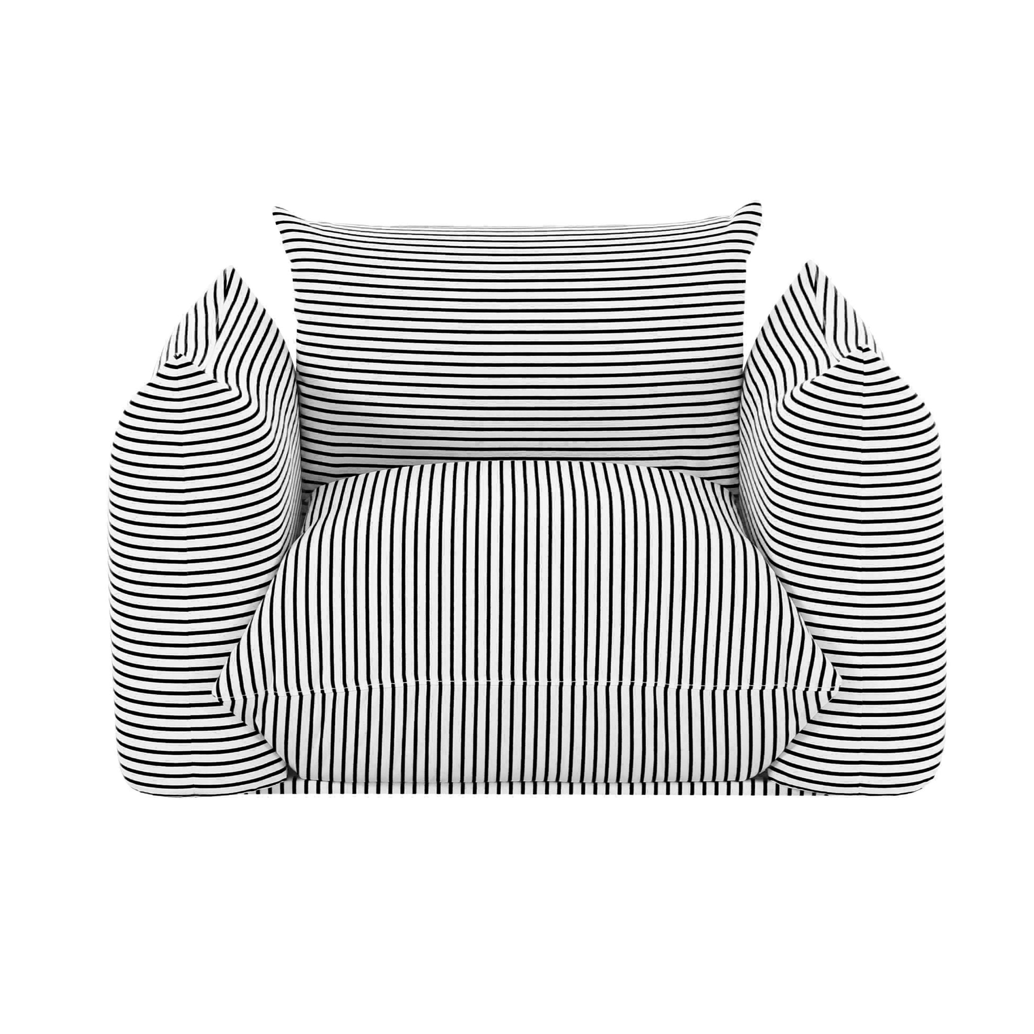 Saint Tropez - Stuffed Outdoor Armchair
