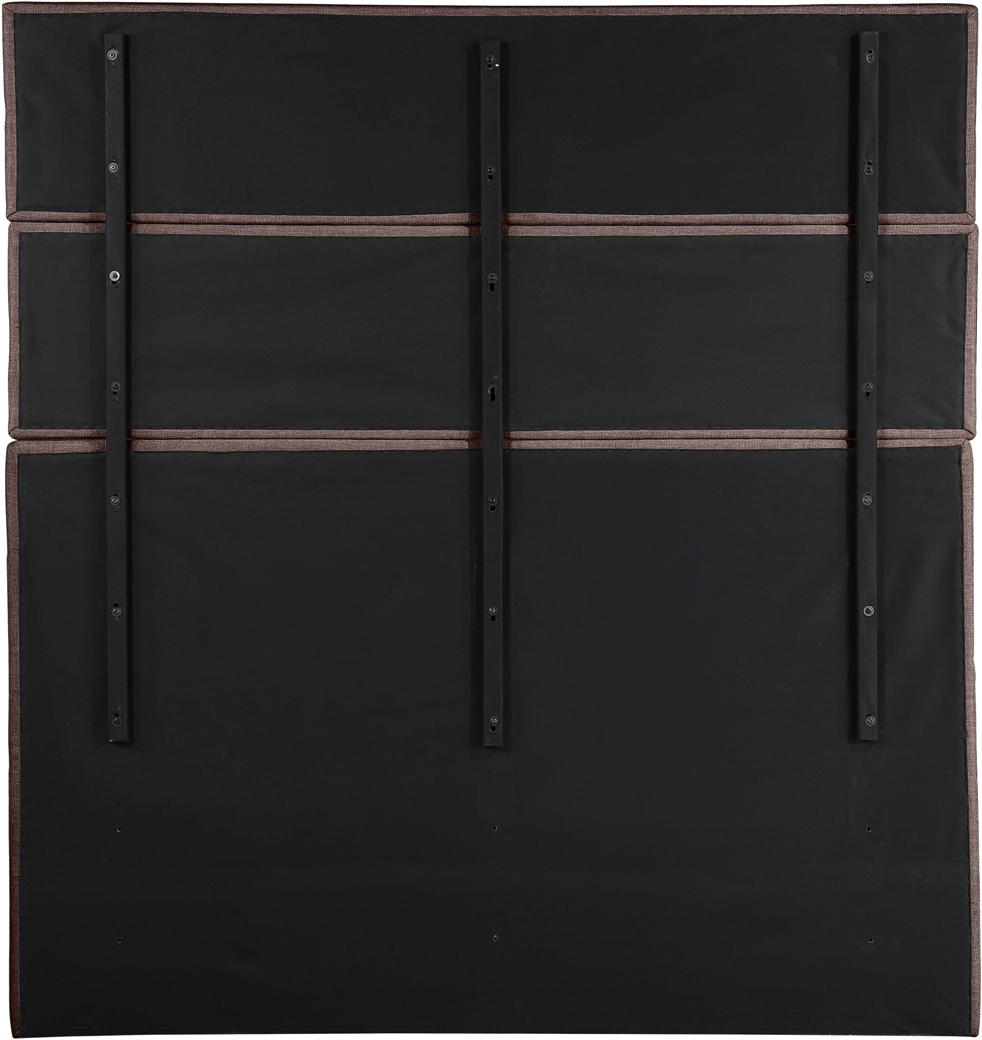 Adam - Linen Fabric Bed With 89" Headboard