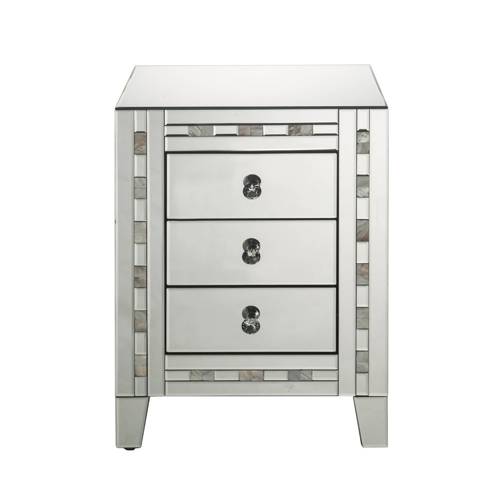 Nasa - Accent Table - Mirrored & Mother Pearl - Urban Living Furniture (Los Angeles, CA)
