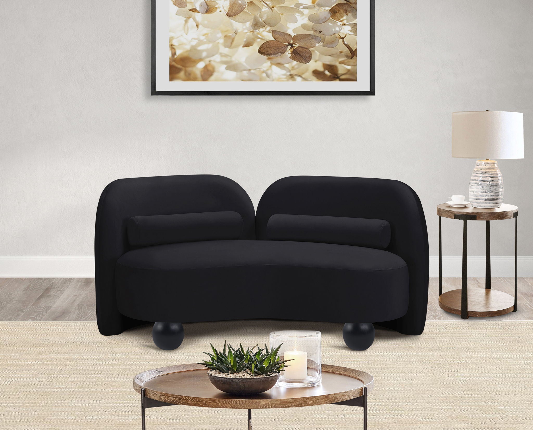 Daphne - Velvet Loveseat - Urban Living Furniture (Los Angeles, CA)