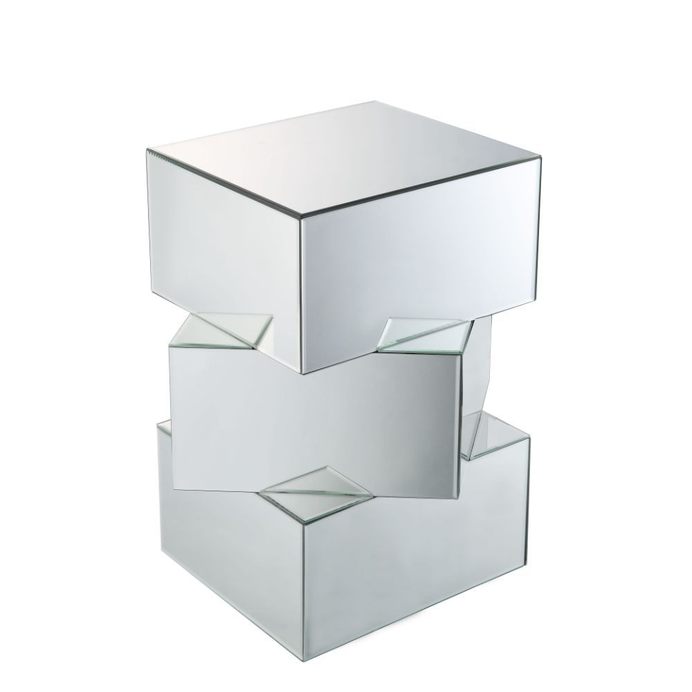Dominic - 20" End Table - Mirrored - Urban Living Furniture (Los Angeles, CA)